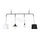 Suspension design Vialattea avec ampoule edison