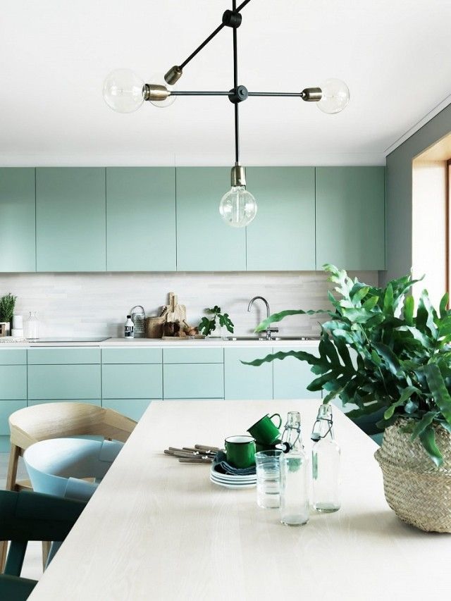 Dezign Lover Blog - Home Design Trend | This mint colour that gives pep's to the decor